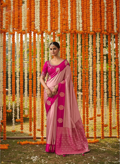Matrut | Kalki Pink Saree