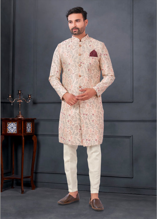 Matrut | Dapper Traditions Cream Kurta Set