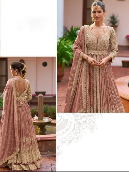 Matrut |  Meenat Rusty Pink Gown