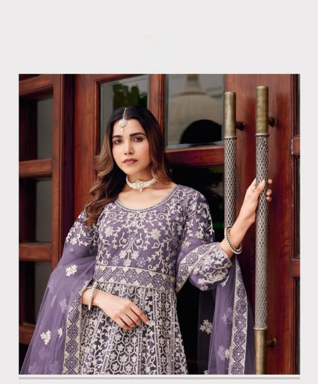 Matrut |  Saiyaara Light Purple Gown