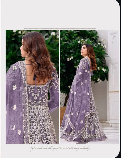 Matrut |  Saiyaara Light Purple Gown
