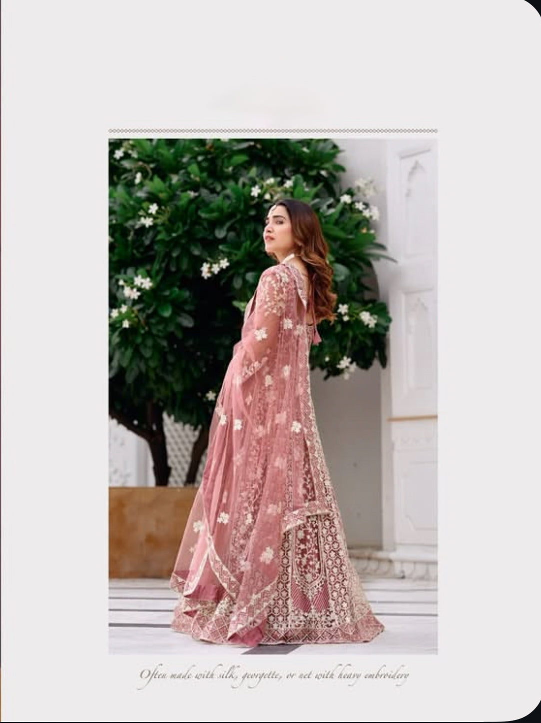 Matrut |  Saiyaara Nude Pink Gown