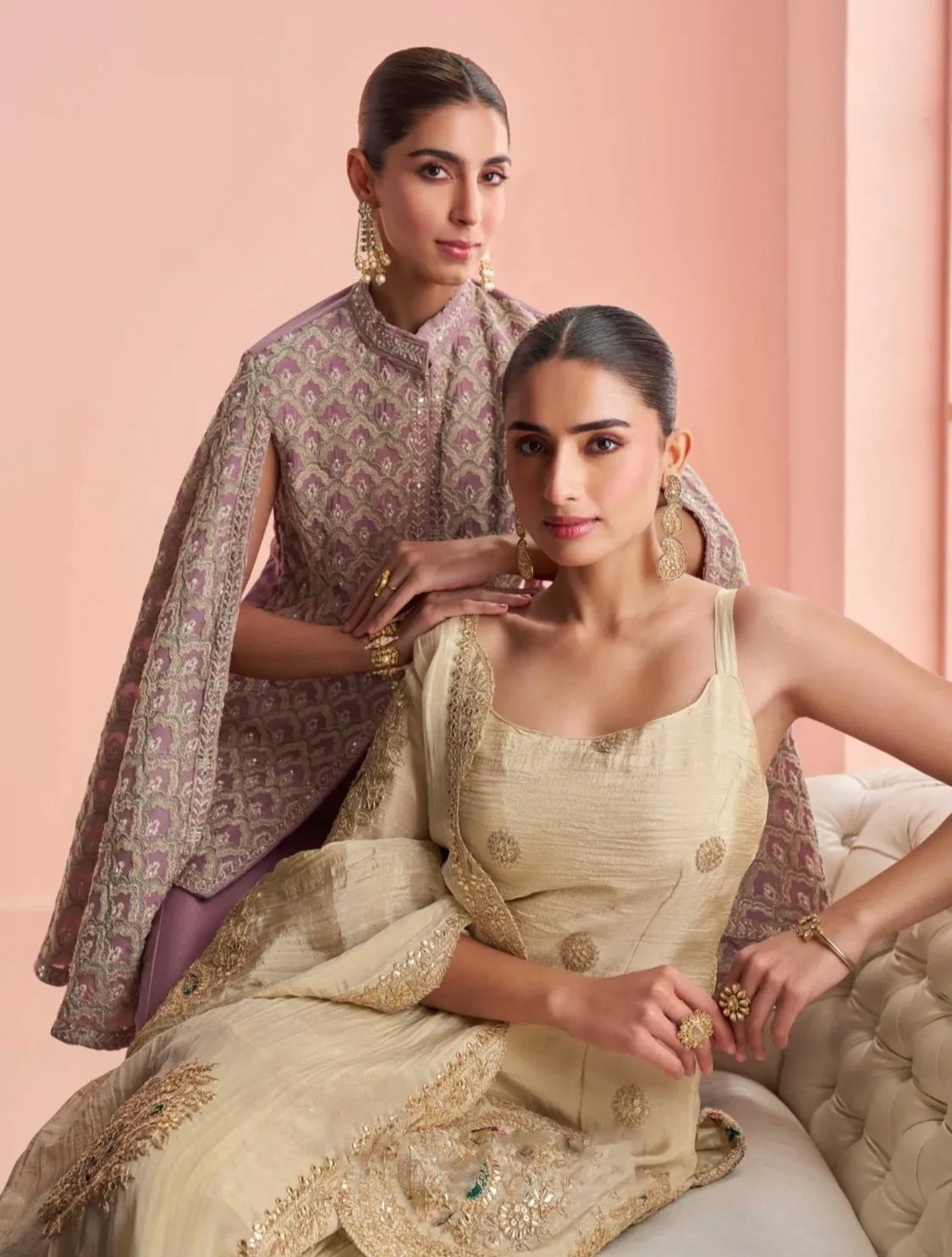 Matrut | Myra Ivory Gharara Suit