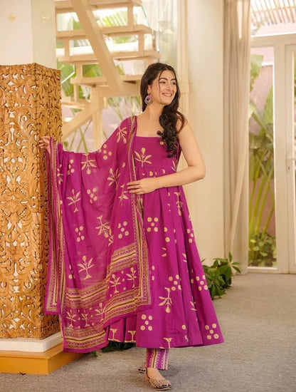 Kalakand Pink Anarkali Suit