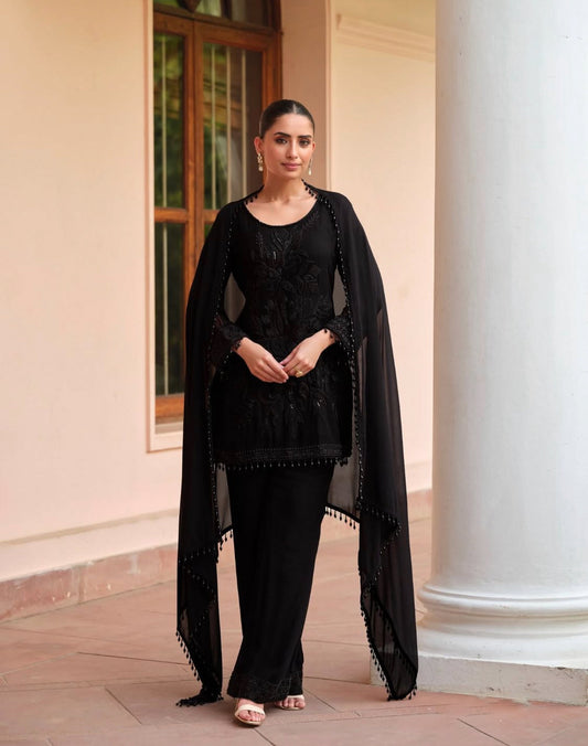 Matrut  | Varina Black Palazzo Suit