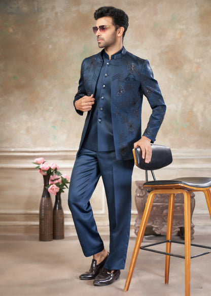 Matrut | Aisle Ready Royal Blue 3-piece Suit