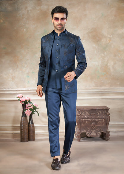 Matrut | Aisle Ready Royal Blue 3-piece Suit