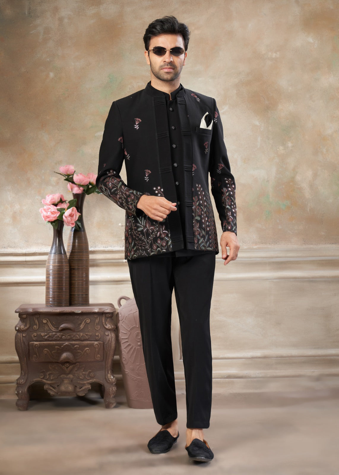 Matrut | Aisle Ready Black 3-piece Suit