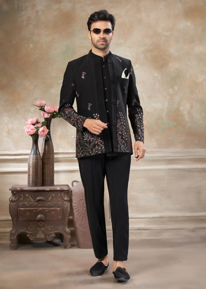 Matrut | Aisle Ready Black 3-piece Suit