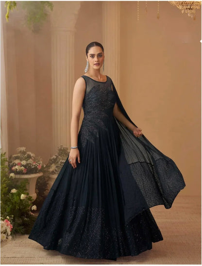 Matrut |  Aarohi Navy Gown