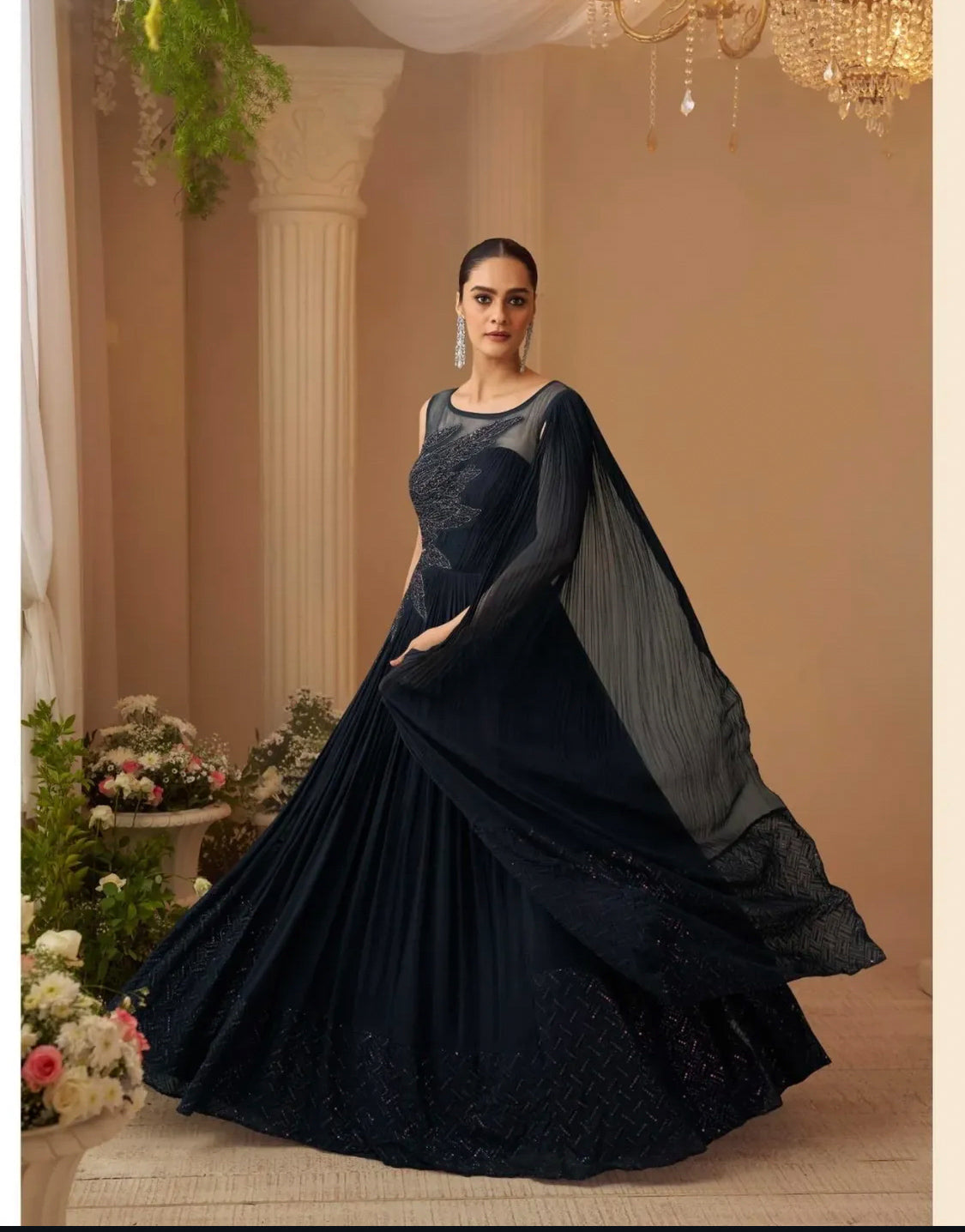 Matrut |  Aarohi Navy Gown