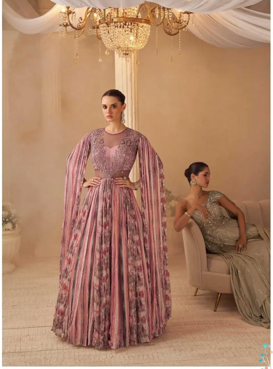 Matrut |  Aarohi Pink Gown
