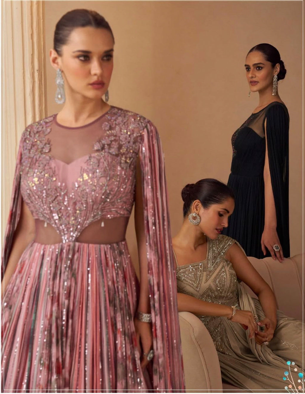Matrut |  Aarohi Pink Gown