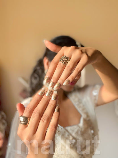Matrut | Ready-to-wear Nails -  Soulmate (Golden)