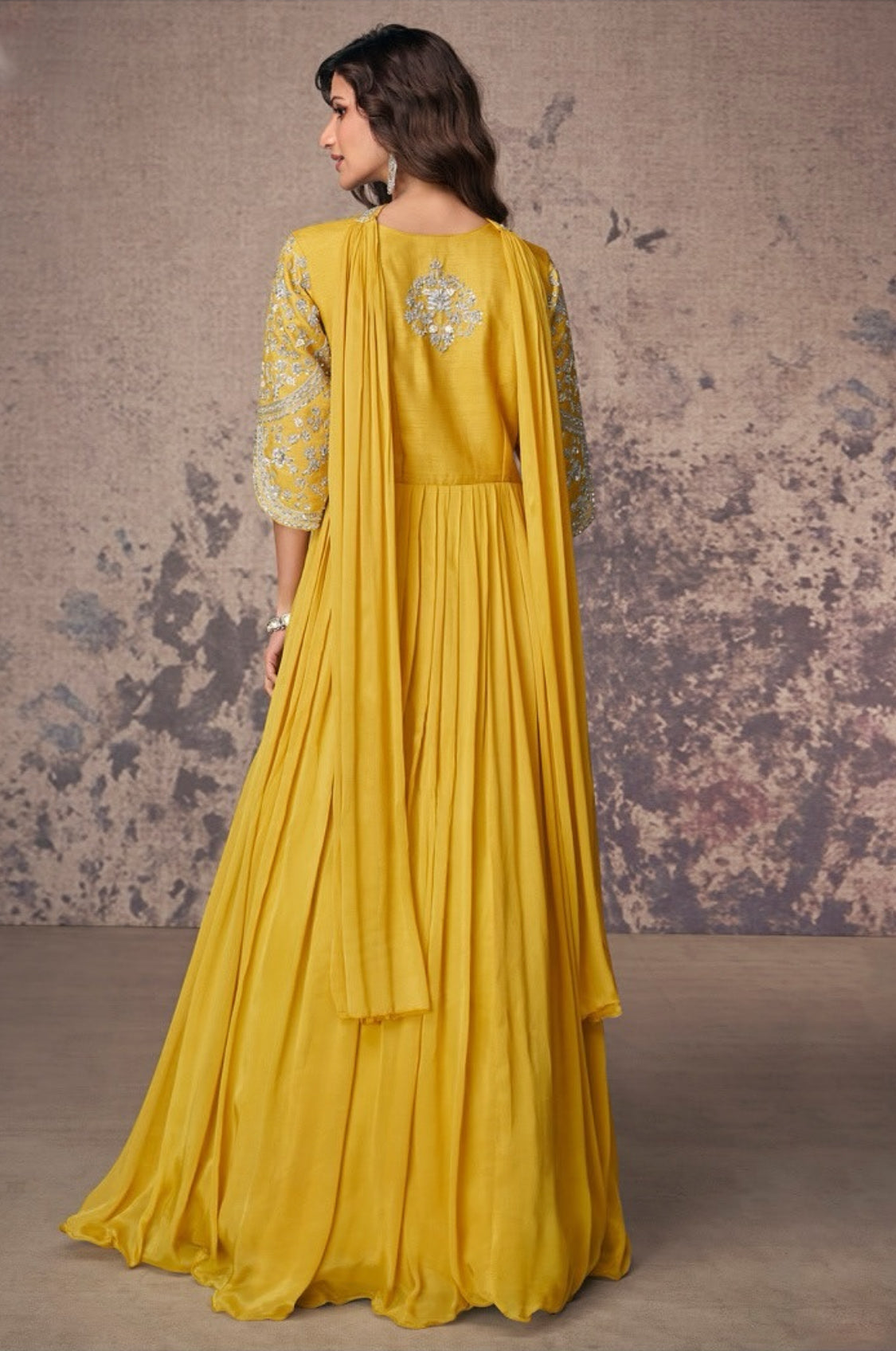 Matrut Opal Majesty Yellow Color Gown