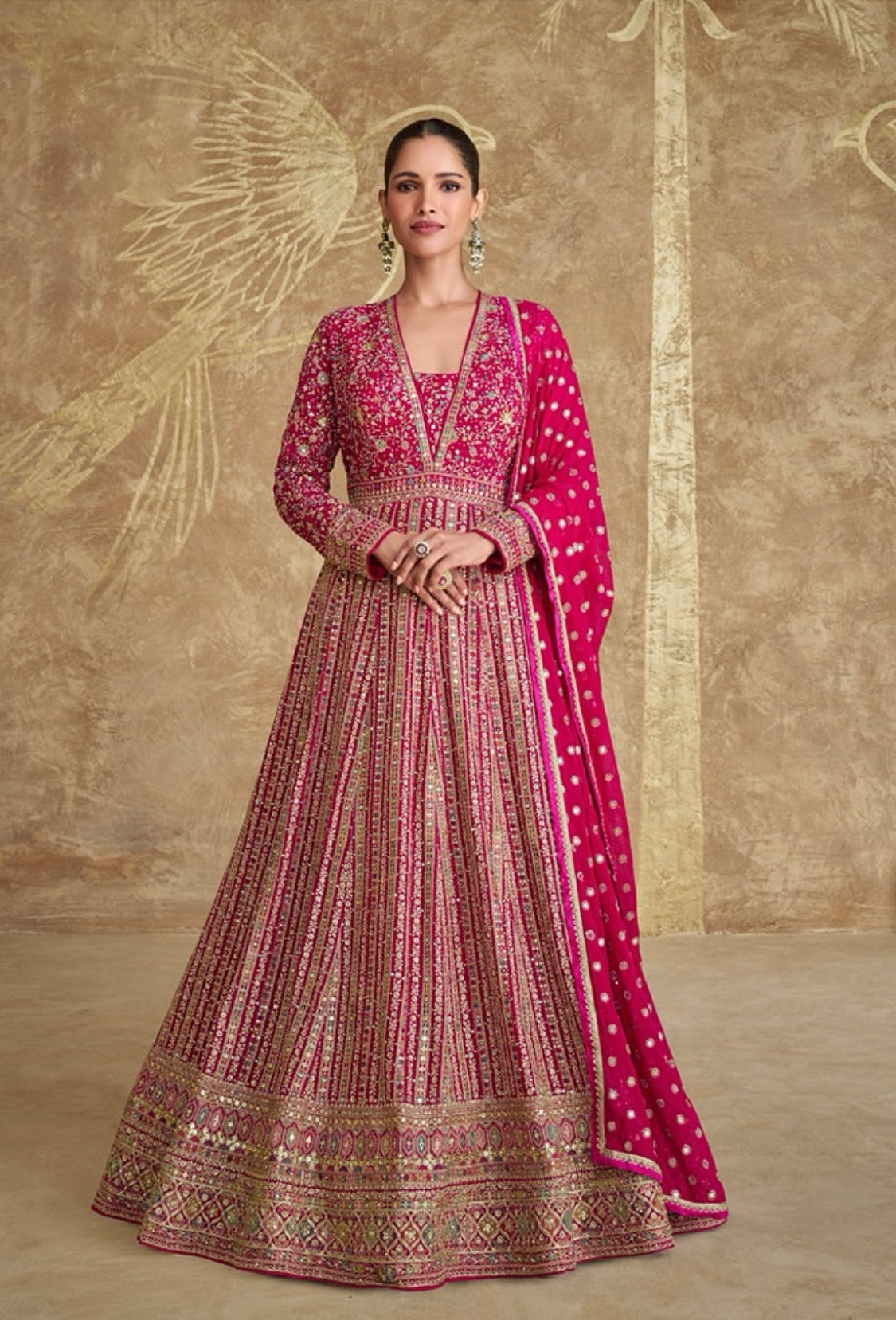 Matrut Luminous Elegance Pink Gown