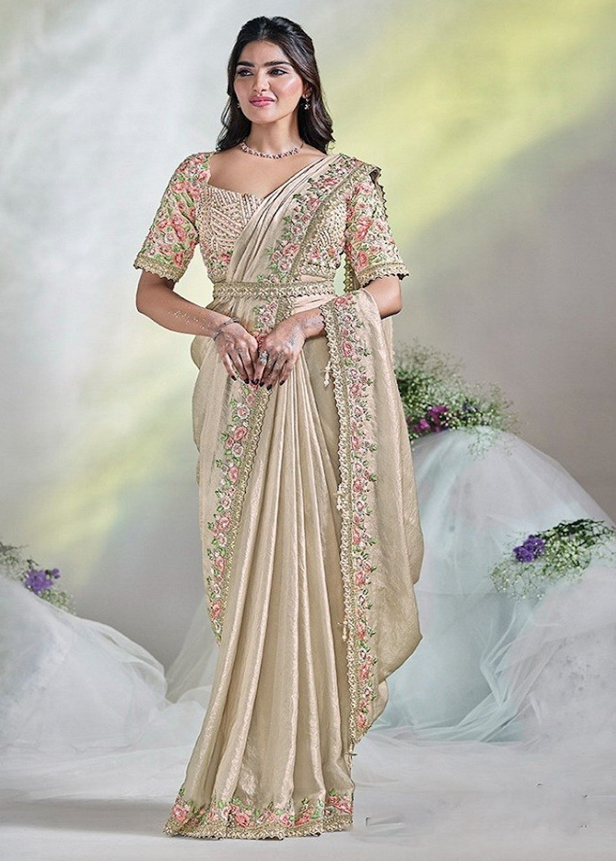 Matrut  | 1 min Saree Cream Aura