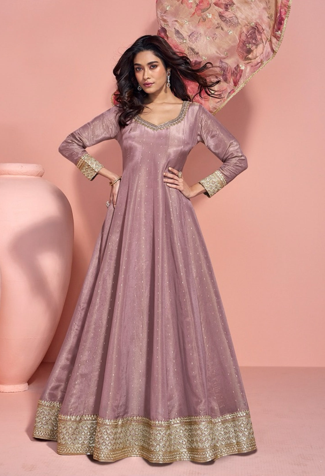 Matrut |  Ravishing Soul Mauve Gown