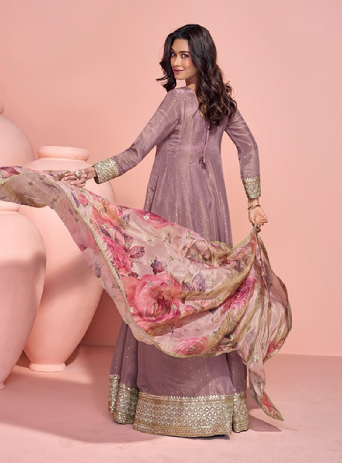 Matrut |  Ravishing Soul Mauve Gown