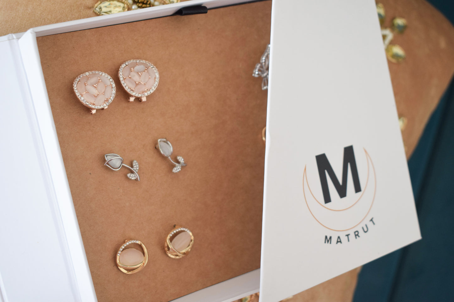 Matrut | Combo - 6 Pair Earrings - C506