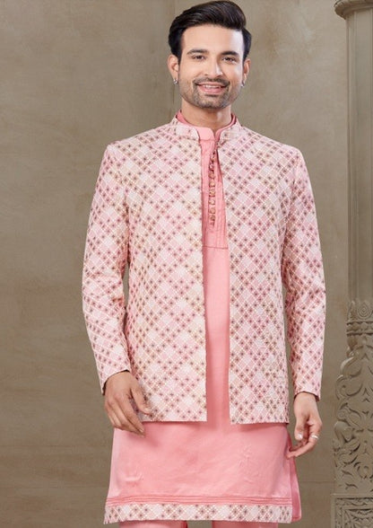 Matrut | Sovereign Style Peach Kurta Set