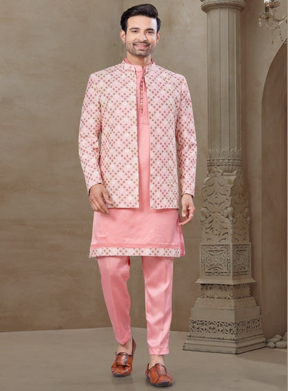 Matrut | Sovereign Style Peach Kurta Set