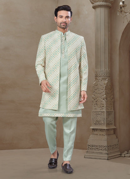 Matrut | Sovereign Style Sea Green Kurta Set