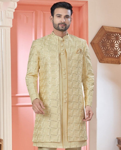 Matrut | King's Kutch Golden Kurta Set