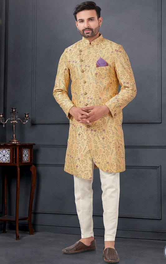 Matrut | Dapper Traditions Mustard Yellow Kurta Set