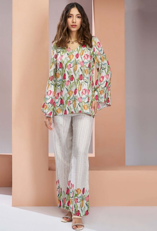Matrut  |  Happy Voyage White Co-ord Set