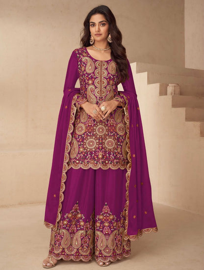 Matrut | Noora Wine Palazzo Suit