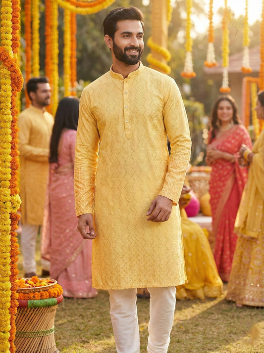 Matrut | Mool Yellow Kurta Set