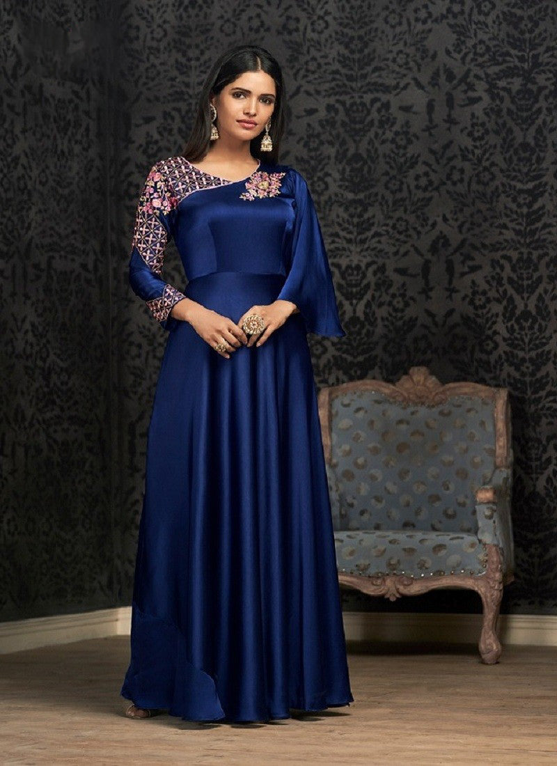 Matrut | Sara Silque Royal Blue Gown