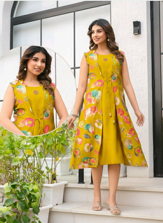 Valentina Mustard Co-ord Set
