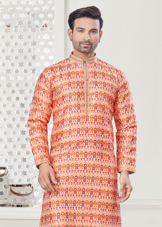 Matrut | Arvak Orange Kurta Set