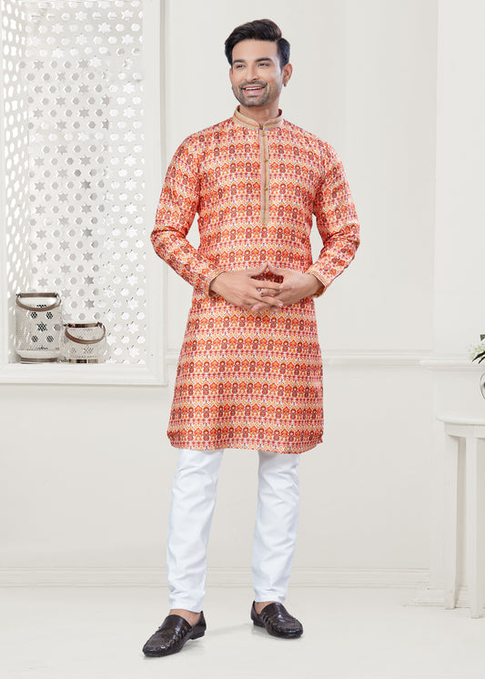 Matrut | Arvak Orange Kurta Set