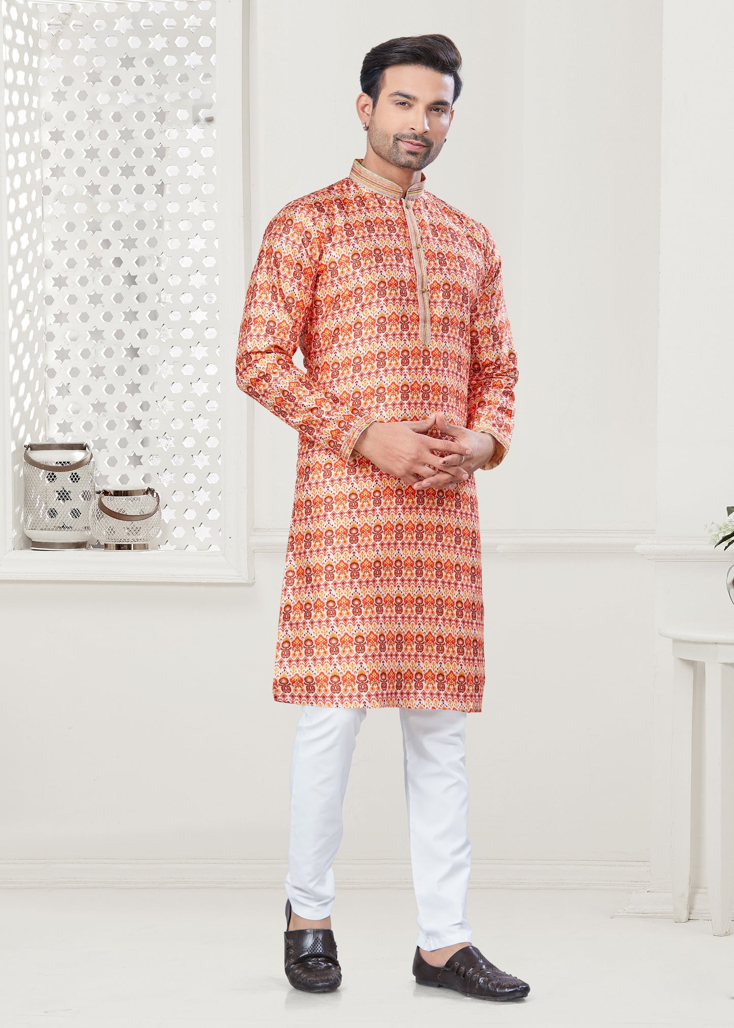 Matrut | Arvak Orange Kurta Set
