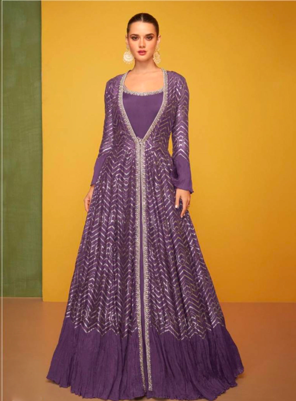 Matrut | Petals Purple Gown