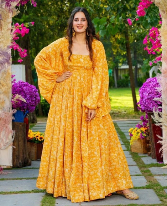 Matrut  | Artisanal Escape Yellow Dress