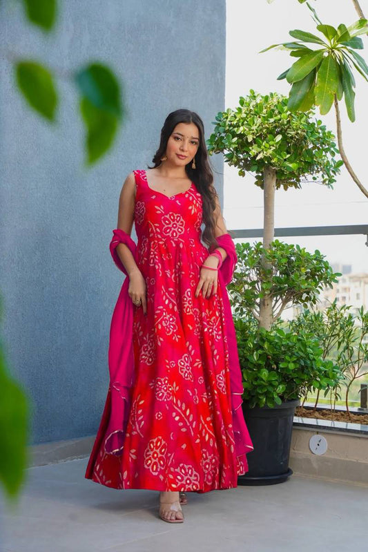 Matrut | Litchi 'N' Elaichi Pink Gown