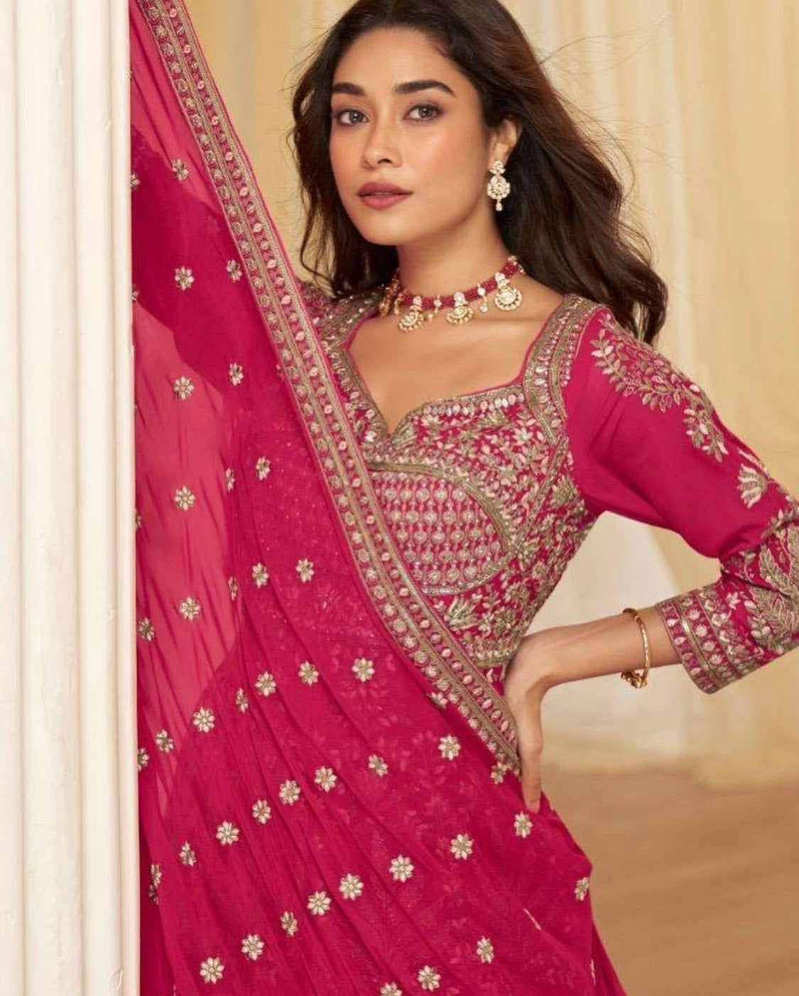 Matrut | Roop Rani Pink Gown