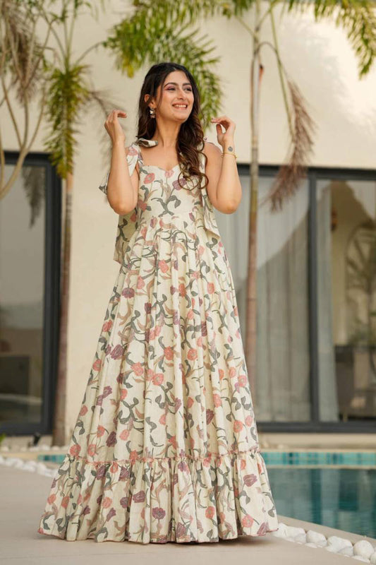 Matrut | Golden Hour Off-white Dress - 01