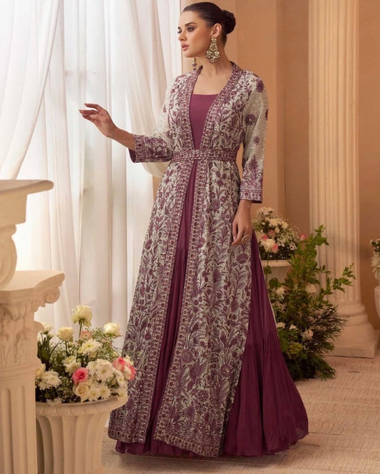 Matrut | Kasmira Wine Gown