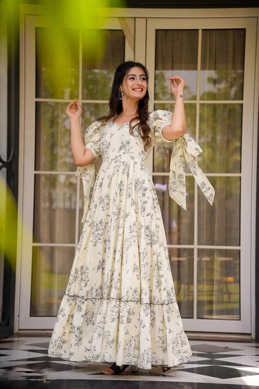 Matrut | Golden Hour Off-white Dress - 05