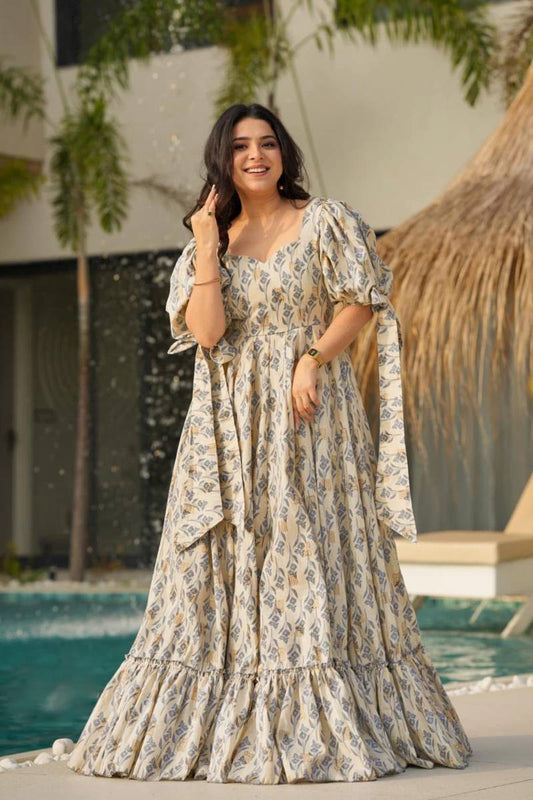 Matrut | Golden Hour Off-white Dress - 03