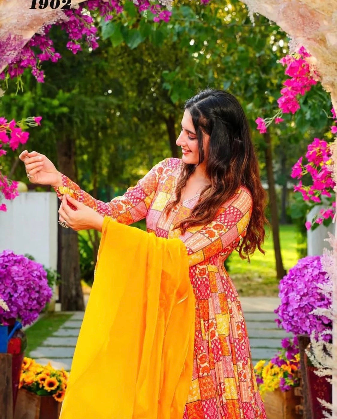 Ranjini Multicolor Gown