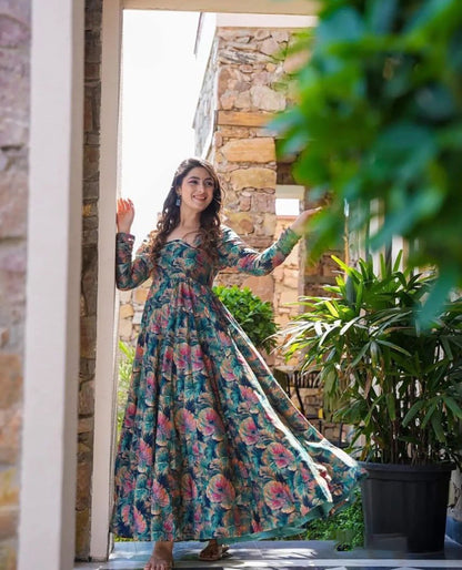 Artisanal Escape Blue Dress