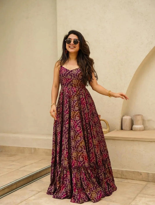 Matrut  | Dune 'N' Dreams Wine Dress