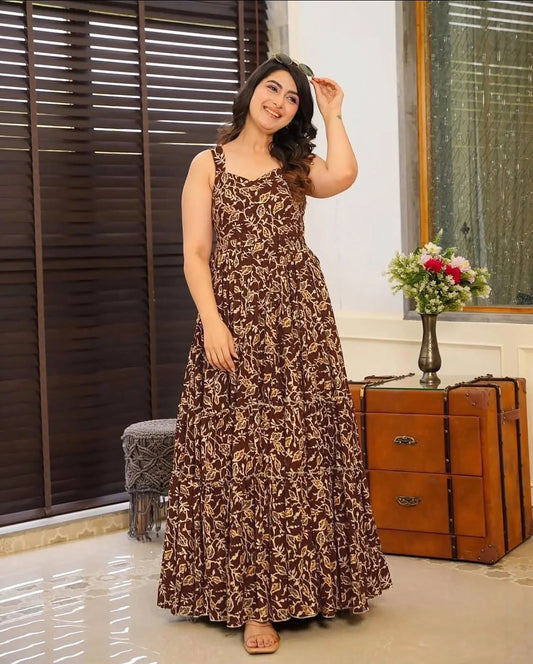 Matrut  | Dune 'N' Dreams Brown Dress