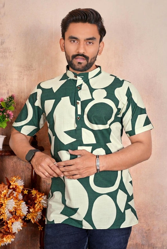 Matrut | Tropical Beats Green Shirt